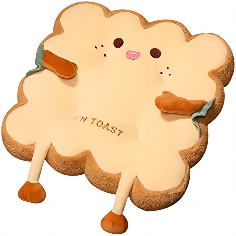 Coussin d\'oreiller à pain toast